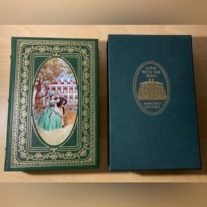 Gone With The Wind Book, Franklin Mint, Patron's Edition, 1986, With Certificate